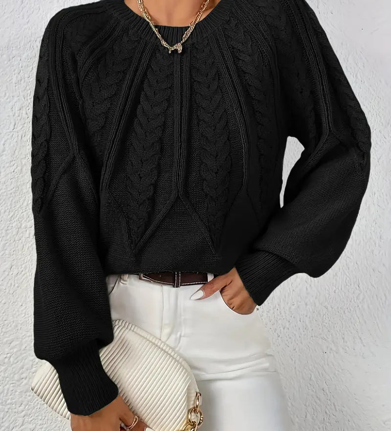 Özden - Κομψό Μακρυμάνικο Πουλόβερ (Elegant Long Sleeve Sweater)