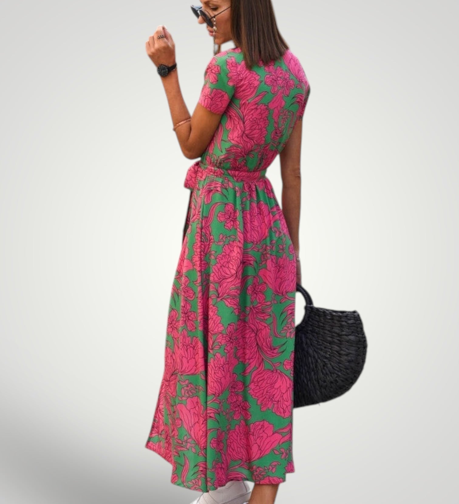 Εύη | Floral Φόρεμα