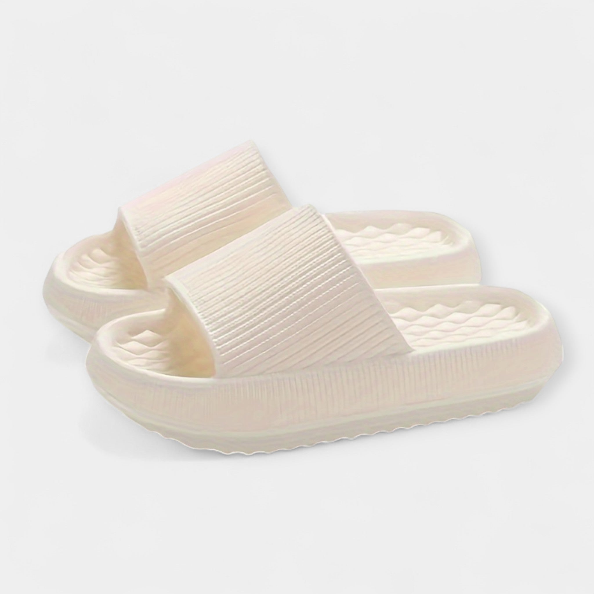 Καλοκαιρινά Slip-On Σανδάλια με Παχύ Πάτο